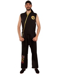 KARATEKA NEGRO ADULTO